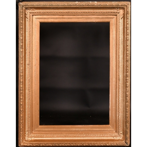 21 - A 19th Century gilt composition frame, rebate size 19