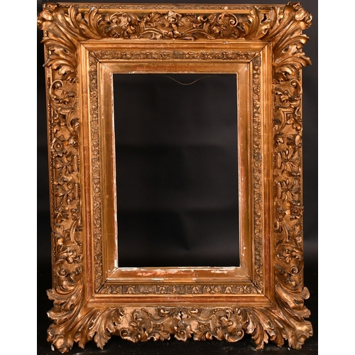 26 - A 19th Century Continental gilt composition frame, rebate size 18.5