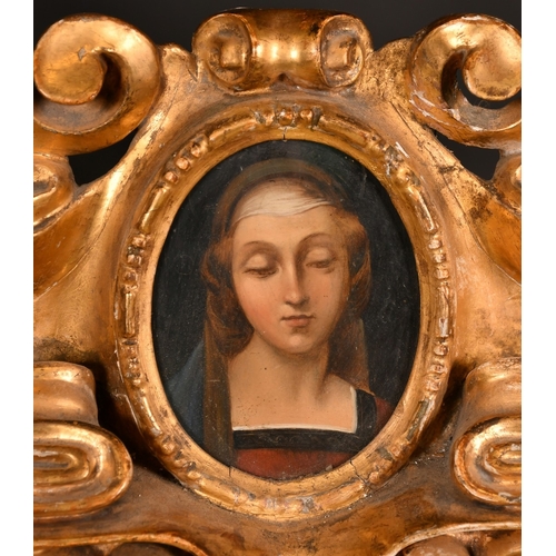 31 - An outstanding early 19th Century carved giltwood frame, rebate size 28