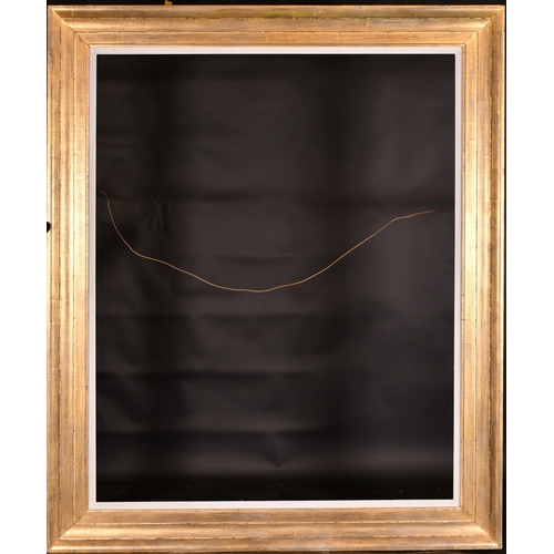 32 - A 20th Century moulded gilt frame, rebate size 40