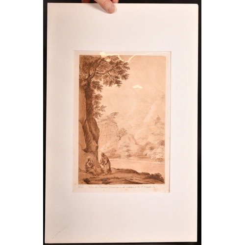 90 - Claude Le Lorrain, Early Proofs, a collection of eleven images, twenty-two works in total, each 8