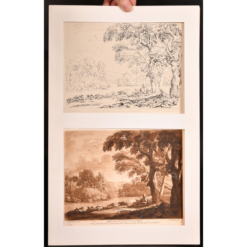 90 - Claude Le Lorrain, Early Proofs, a collection of eleven images, twenty-two works in total, each 8