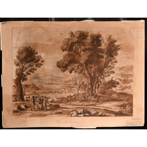 90 - Claude Le Lorrain, Early Proofs, a collection of eleven images, twenty-two works in total, each 8