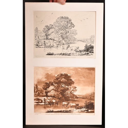 90 - Claude Le Lorrain, Early Proofs, a collection of eleven images, twenty-two works in total, each 8