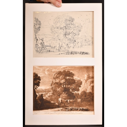 90 - Claude Le Lorrain, Early Proofs, a collection of eleven images, twenty-two works in total, each 8