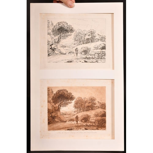 90 - Claude Le Lorrain, Early Proofs, a collection of eleven images, twenty-two works in total, each 8