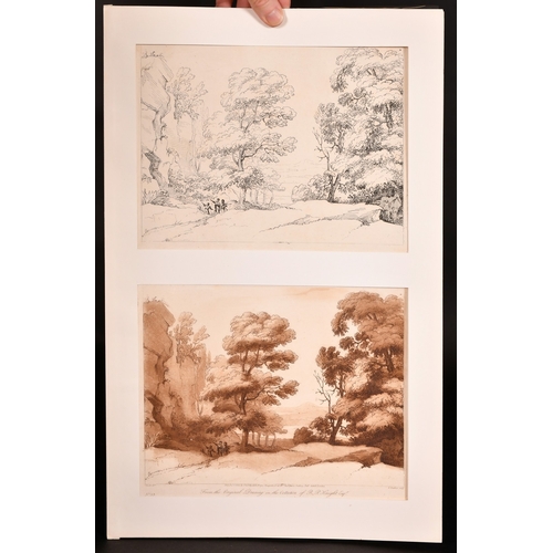 90 - Claude Le Lorrain, Early Proofs, a collection of eleven images, twenty-two works in total, each 8