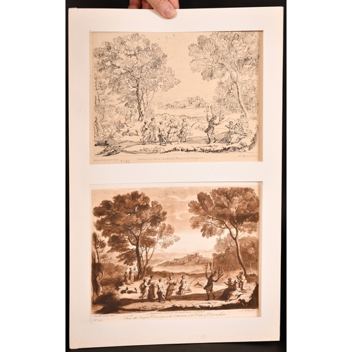 90 - Claude Le Lorrain, Early Proofs, a collection of eleven images, twenty-two works in total, each 8