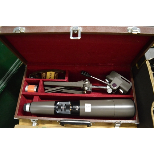 630 - A Swift model 844 spotting scope with original box and accessories.