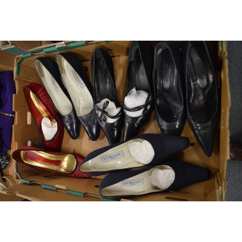 792 - Five pairs of ladies L K Bennett shoes, size 6.