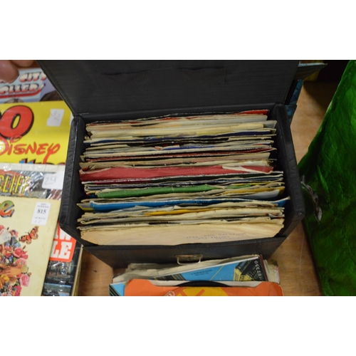 816 - A large quantity of single records etc.