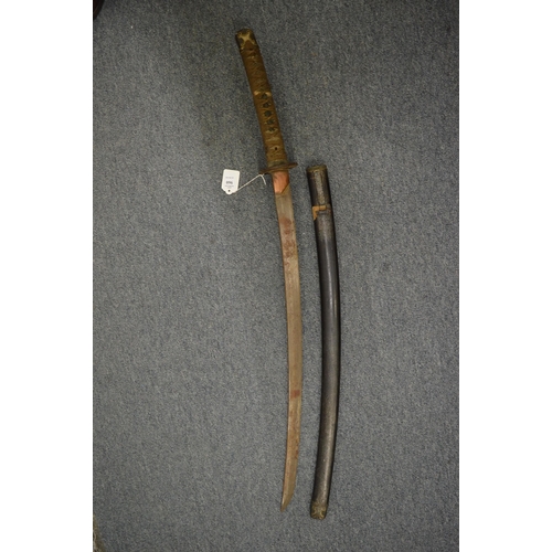 960 - A Japanese Katana, blade unsigned.