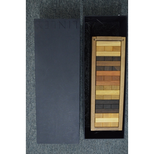 978 - David Linley, a boxed jenga style game.