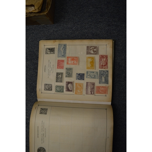 995 - A stamp album and contents.