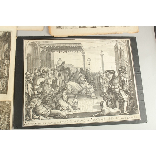 100 - A collection of Old Master prints, unframed. (AF) (Qty).