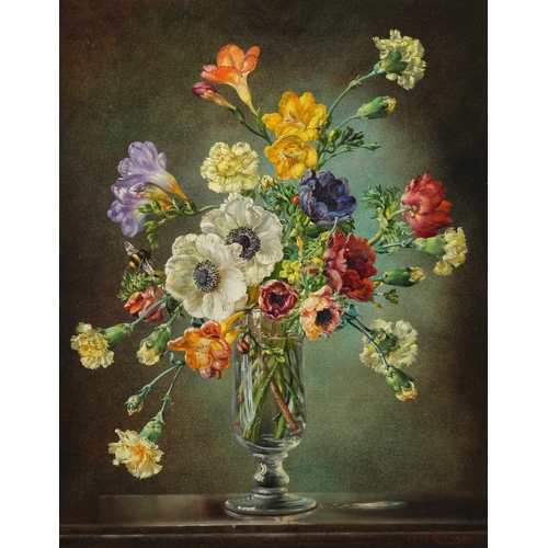 289A - CECIL KENNEDY (1905-1997).
'Spring Flowers'. 
Oil on canvas, signed, 20