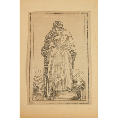 3 - Thomas Barker of Bath, a group of 6 pen lithos of figural subjects, early 19th century, each 9.5