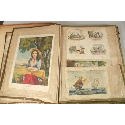 36 - A LARGE VICTORIAN PICTURE BOOK. 21