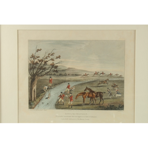 38 - AFTER CHARLES LORAINE SMITH (1751-1835), A SET OF SIX SPORTING COLOUR PRINTS, Plates 1 - 6, publishe... 