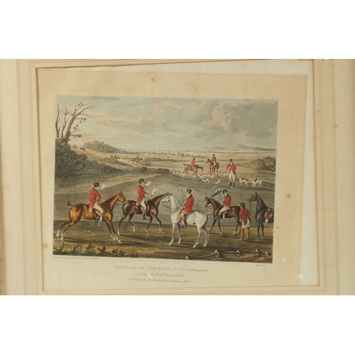 38 - AFTER CHARLES LORAINE SMITH (1751-1835), A SET OF SIX SPORTING COLOUR PRINTS, Plates 1 - 6, publishe... 