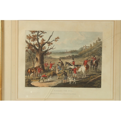 38 - AFTER CHARLES LORAINE SMITH (1751-1835), A SET OF SIX SPORTING COLOUR PRINTS, Plates 1 - 6, publishe... 