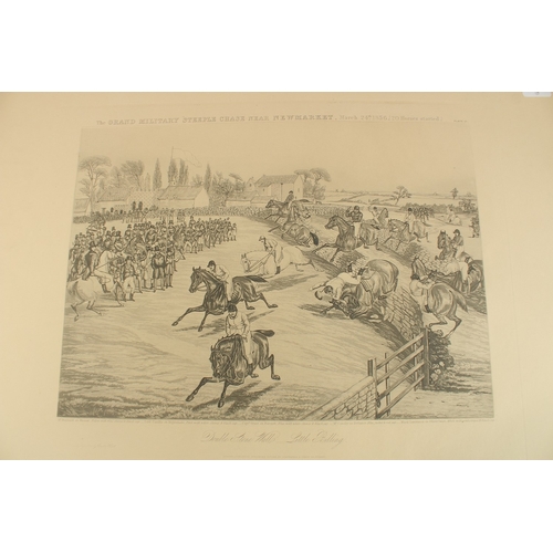 43 - THE GRAND MILITARY STEEPLECHASE, NEWMARKET, April 24th 1846 (4).