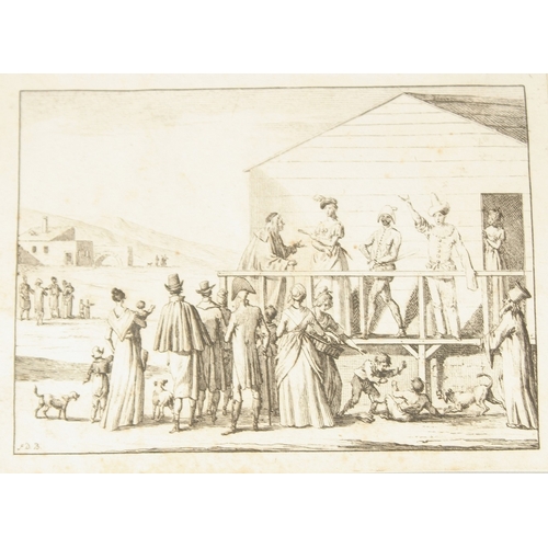 90 - A collection of small Old Master prints, unframed. (AF) (Qty).