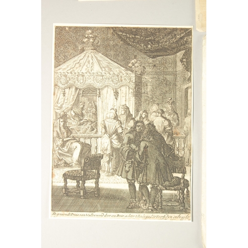 90 - A collection of small Old Master prints, unframed. (AF) (Qty).