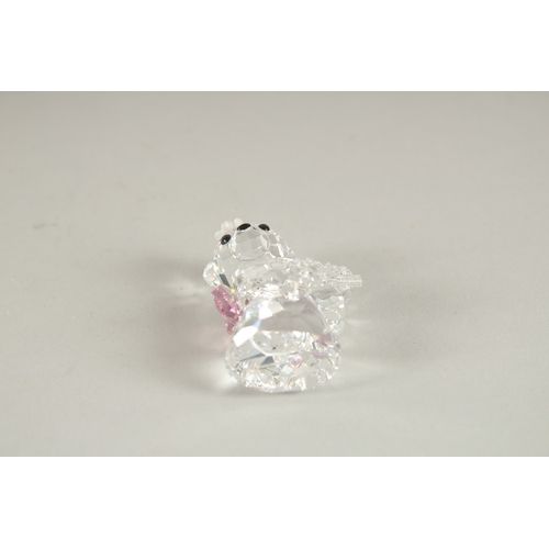 848 - A SWAROVSKI CRYSTAL BEAR, boxed.