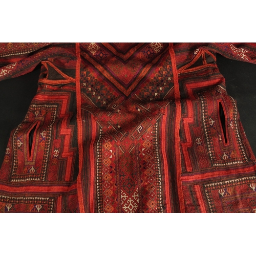 103 - A VERY FINE 19TH - EARLY 20TH CENTURY CENTRAL ASIAN EMBROIDERED JACKET.