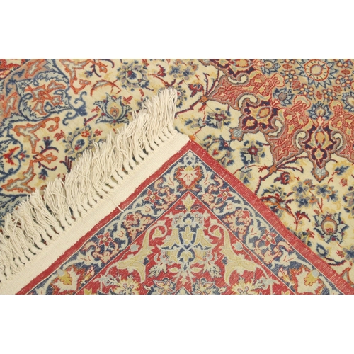 239 - A VERY FINE EARLY 20TH CENTURY PERSIAN ISFAHAN RUG, 159cm x 103cm.