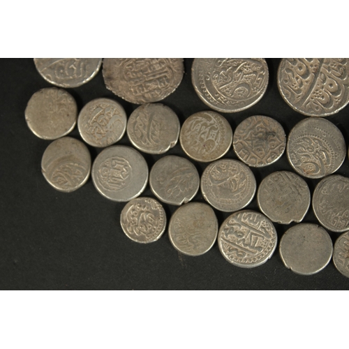 328 - A COLLECTION OF VARIOUS MIDDLE EASTERN COINS.