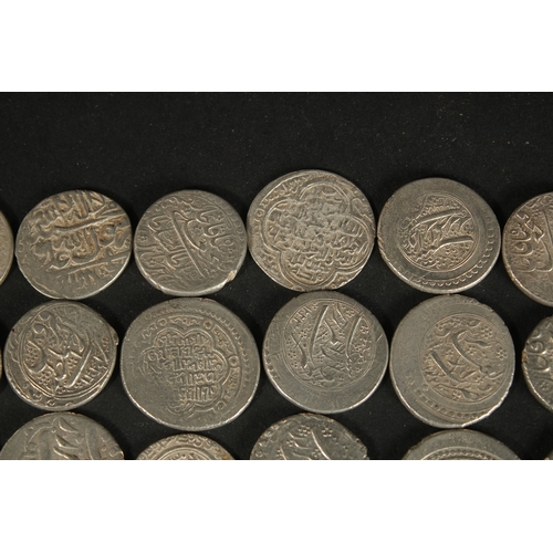 328 - A COLLECTION OF VARIOUS MIDDLE EASTERN COINS.