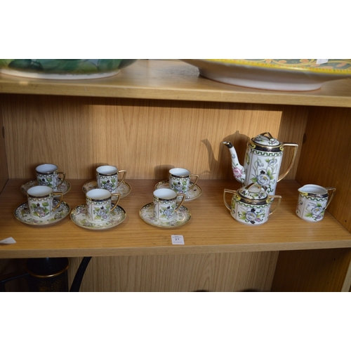 27 - A Noritake coffee service.