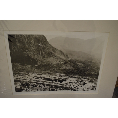 334 - A pair of black and white photographic prints.