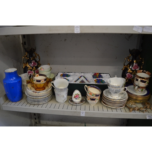 37 - A quantity of decorative china.