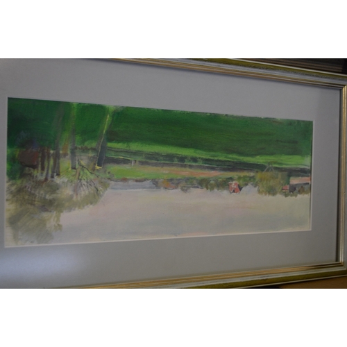 441 - George Weissbort, a collection of watercolours and drawings etc., framed and glazed.