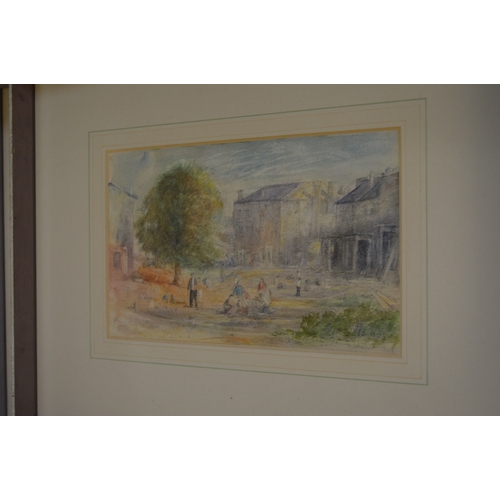 442 - George Weissbort, a collection of watercolours and drawings etc., framed and glazed.