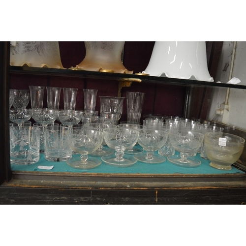 69 - A large quantity of glassware.