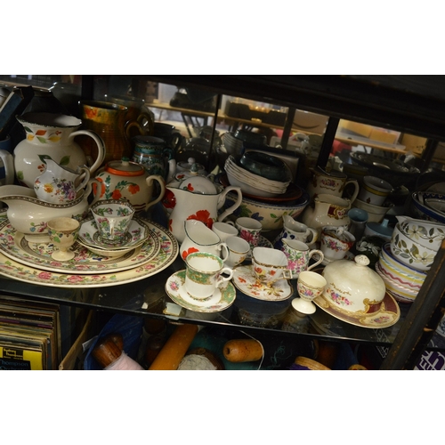 71 - A large quantity of decorative china.