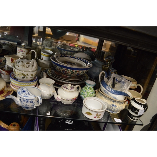 71 - A large quantity of decorative china.