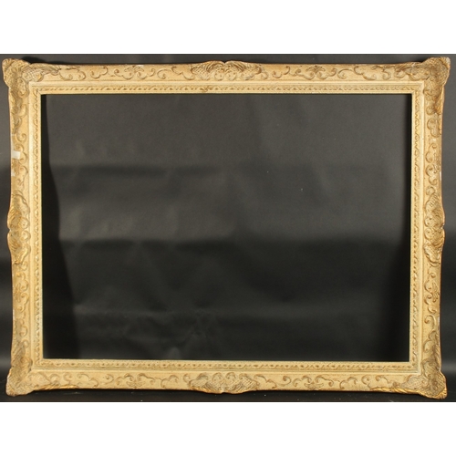 28 - A 1910's FRENCH PICTURE FRAME Rebate size 27.5ins x 37.5ins.