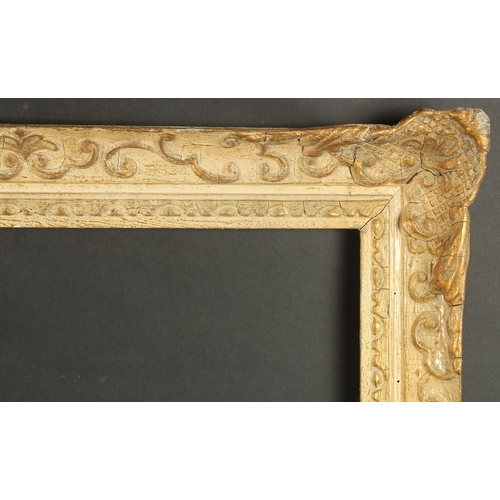 28 - A 1910's FRENCH PICTURE FRAME Rebate size 27.5ins x 37.5ins.