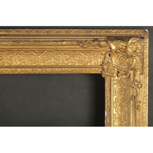 29 - A GILTWOOD PICTURE FRAME Rebate size 29.5ins x 2.75ins