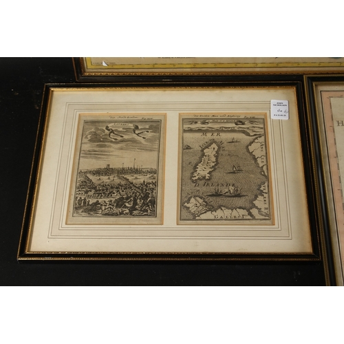 54 - A COLLECTION OF ANTIQUE MAPS (5). Largest: 20