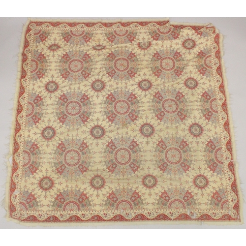 385 - A VERY FINE 19TH CENTURY KASHMIRI SHAWL.