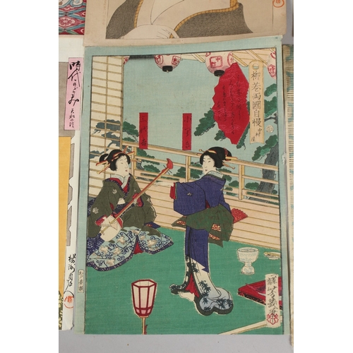 48 - KUNICHIKA TOYOHARA (1835-1900), CHIKANOBU YOUSHU (1838-1912), & YOSHIIKU UTAGAWA (1833-1904): MEIJI ... 