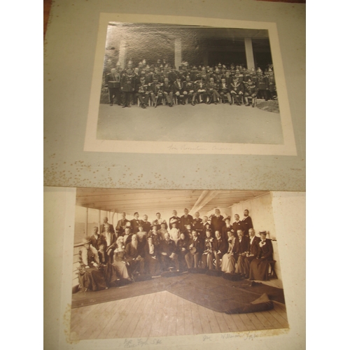 13 - PHOTOGRAPHS, coll'n of mostly early 19th c. portraits, group shots, etc. Provenance: Contemp. collec... 