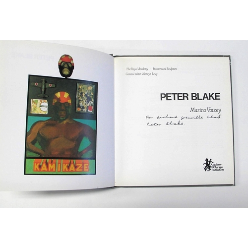 370 - [PETER BLAKE] VAIZEY (Marina) Peter Blake, SIGNED with inscription, h.b., Chicago: Academy Publisher... 