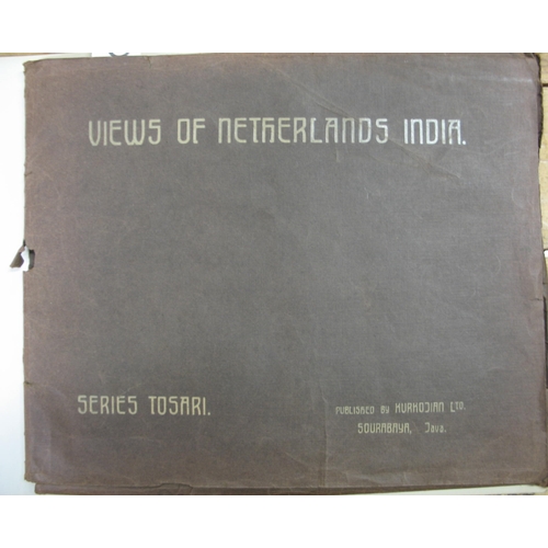 97 - INDONESIA, PHOTOGRAPHY. Views of Netherlands India, published by Kurkojian Ltd of Sourabaya, Java, t... 